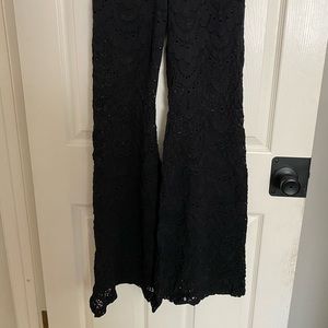 Nightcap Spanish Lace Black Pants